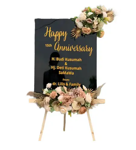 Papan Bunga Akrilik Kalisogra Wetan